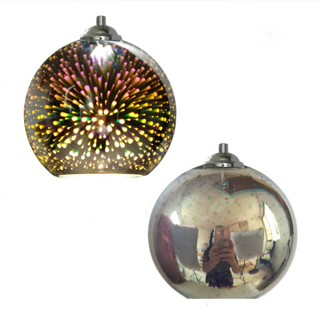 Glass Pendant Fixture Modern Design