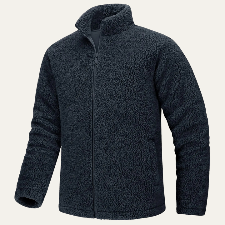 Mens Winter Fleece Thermal Jacket Warm Insulated Fit
