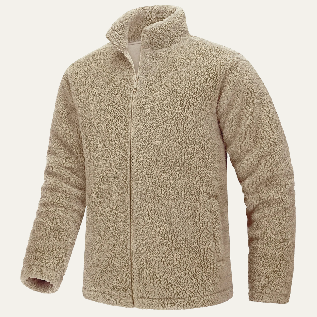 Mens Winter Fleece Thermal Jacket Warm Insulated Fit