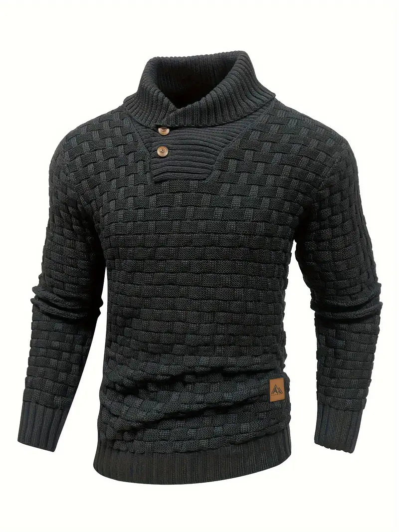 Mens Knit Sweater Classic Fit - BritishMode