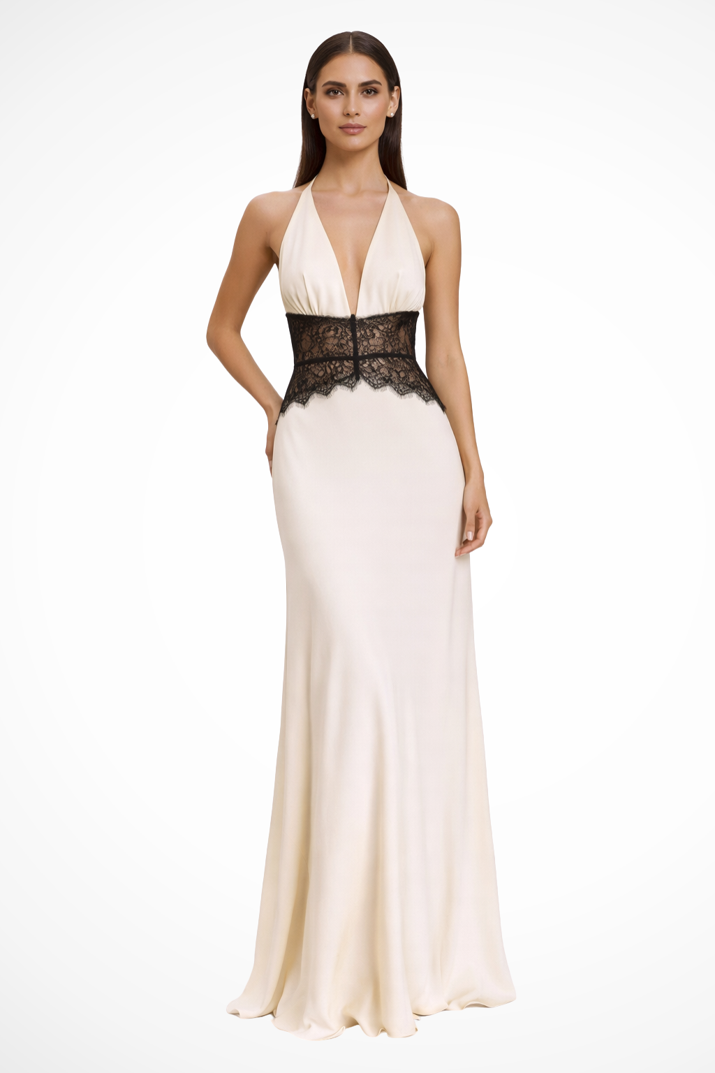 Womens Maxi Dress Elegant Fit