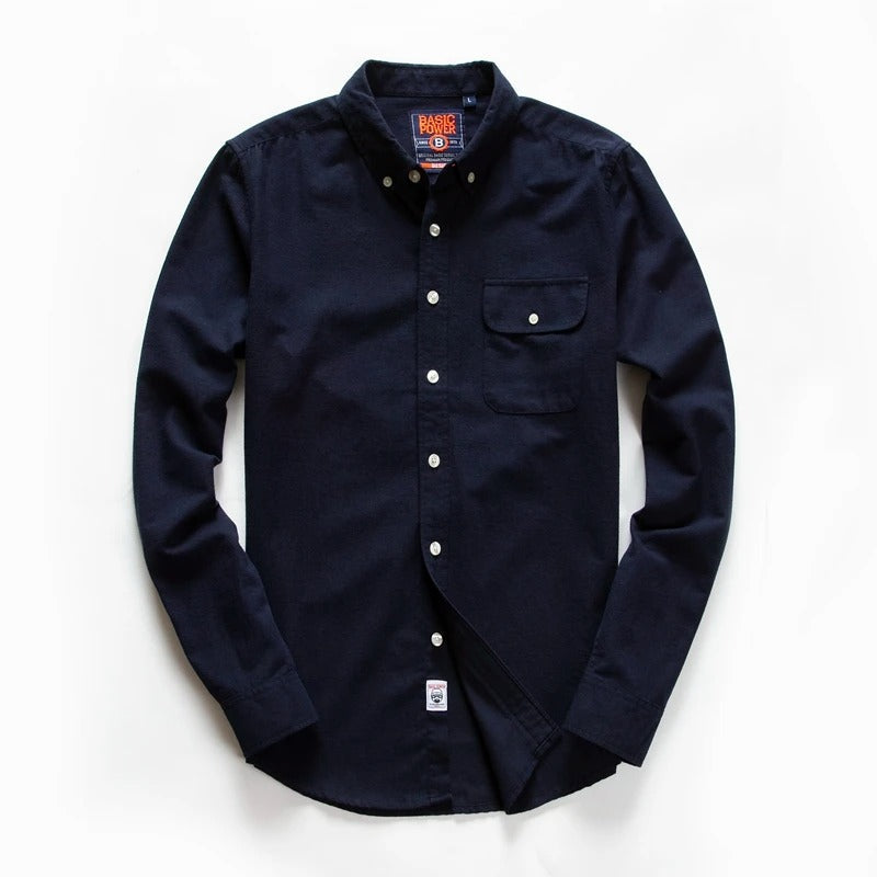 Mens Classic Fit Shirt with Pocket - BritishMode