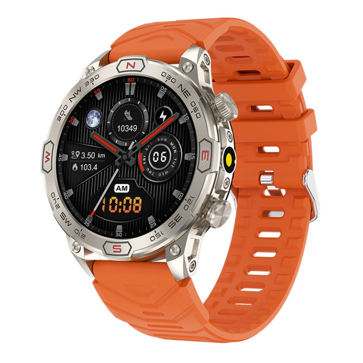 Unisex GPS Smartwatch with Heart Rate and Blood Pressure Monitor