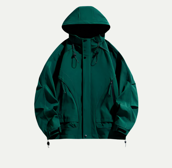 Mens Technical Parka Weather Resistant Shell