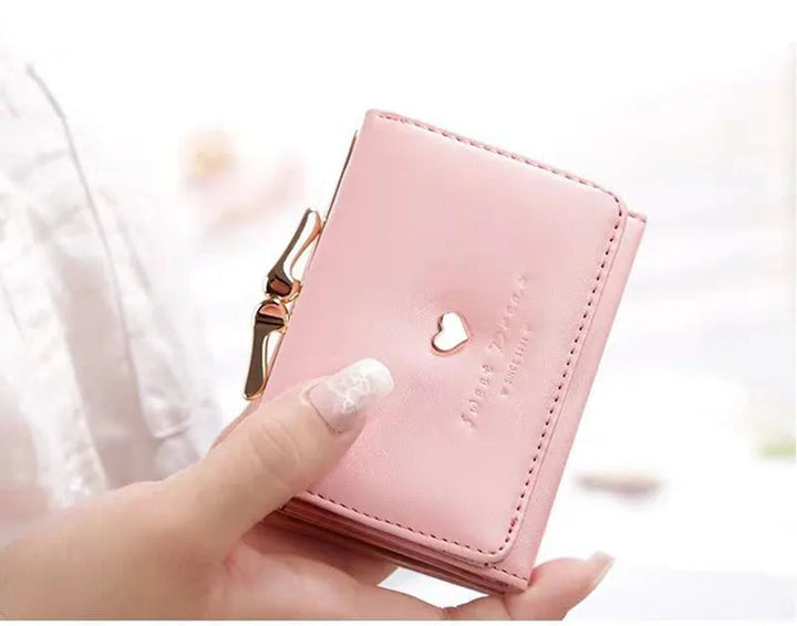 Womens Mini Organizer Wallet Compact Slim Design