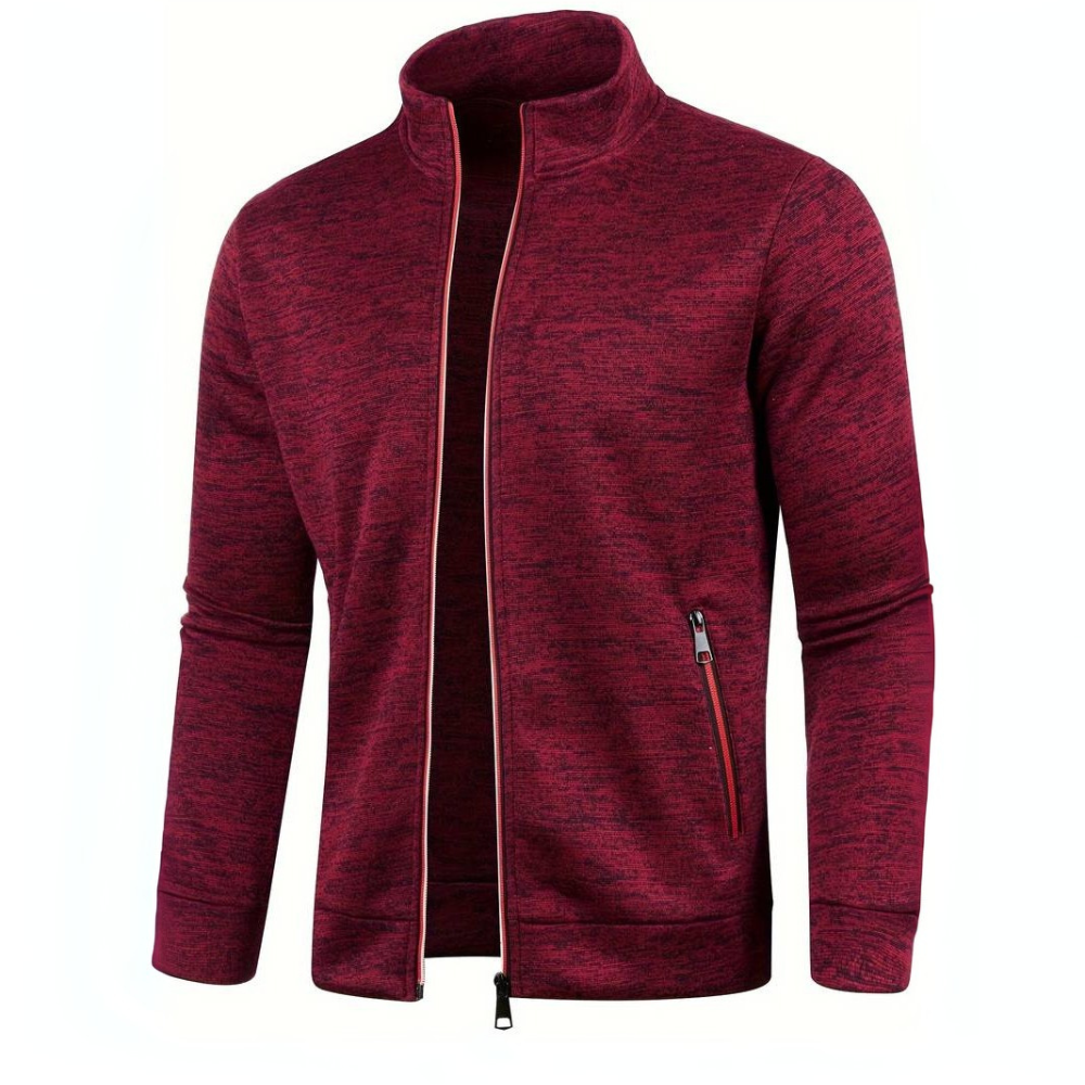 Mens Track Jacket Full Zip Piped Design - BritishMode
