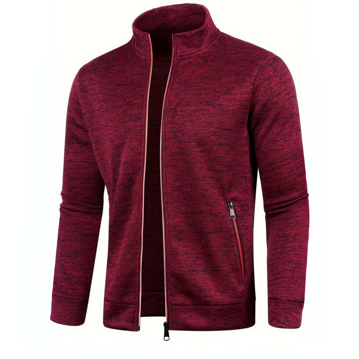 Mens Track Jacket Full Zip Piped Design - BritishMode