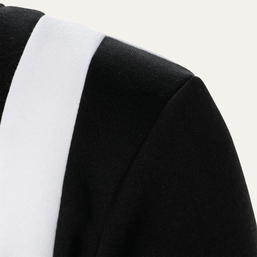 Mens Lightweight Zip-Up Jacket Color Block Design