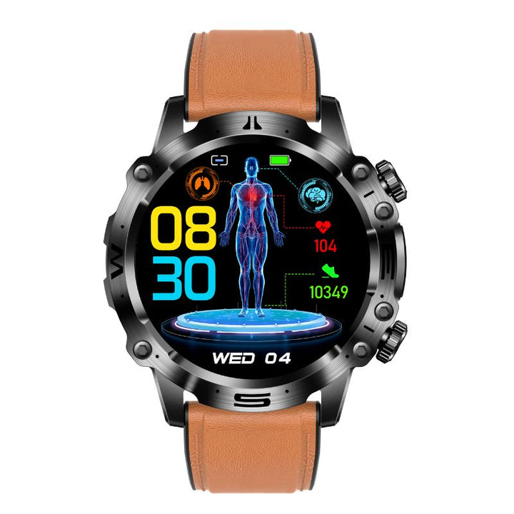 Unisex Fitness Tracker Watch with ECG and Health Monitoring Features