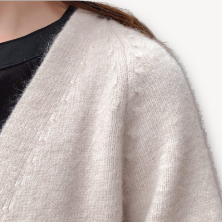 Womens Cardigan Knit Timeless Classic Fit