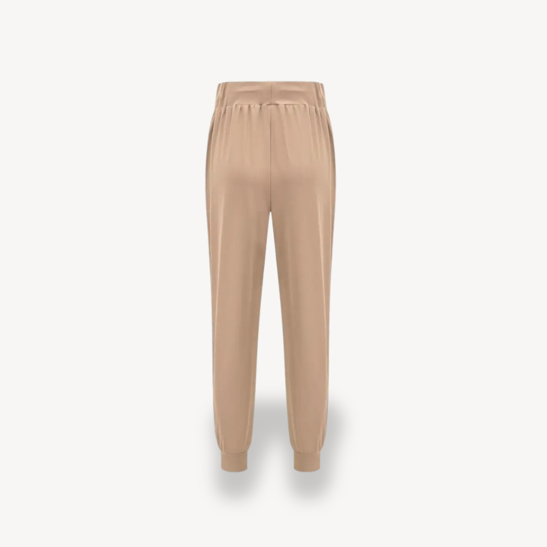 Womens Jogger Pants Elastic Waist Relaxed Fit