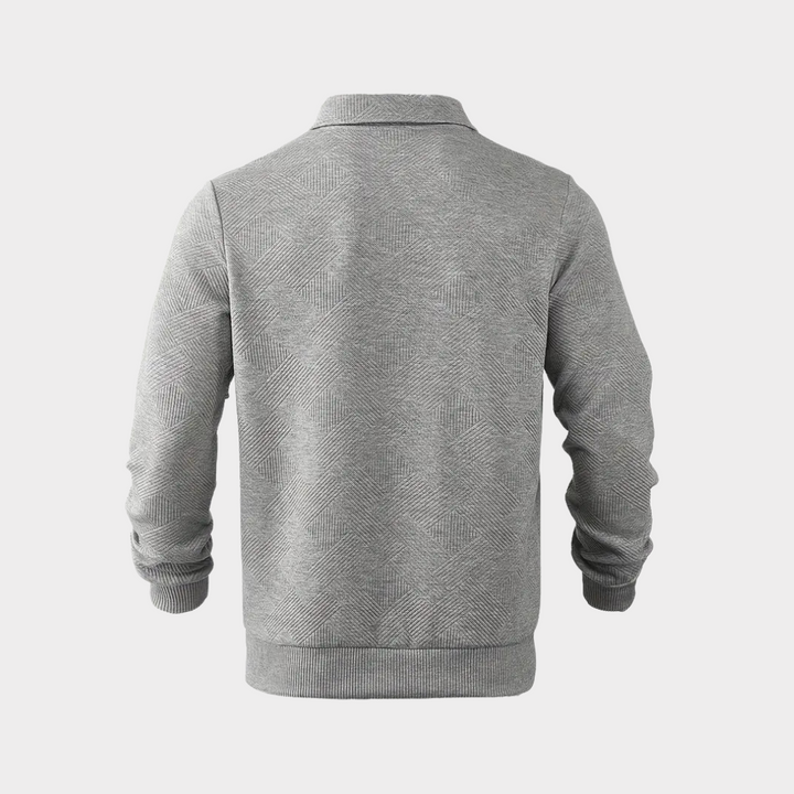 Mens Quarter Zip Sweater Stylish Fit