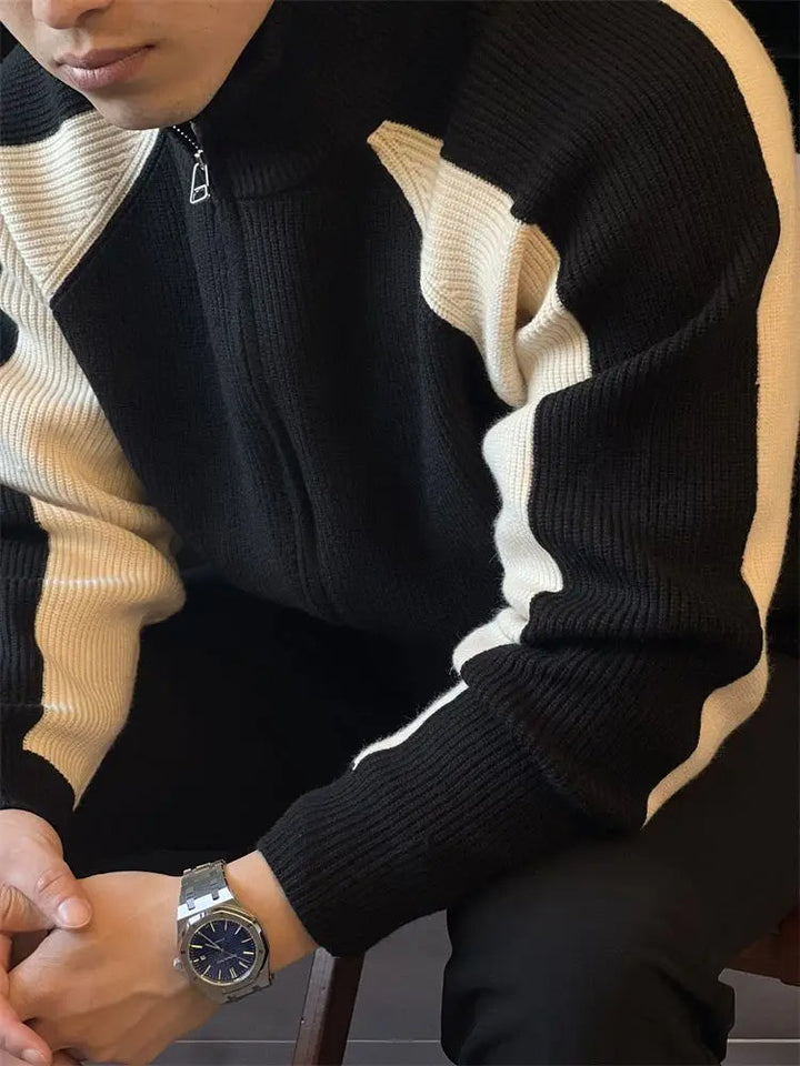 Mens Knitted Sweater Classic Fit