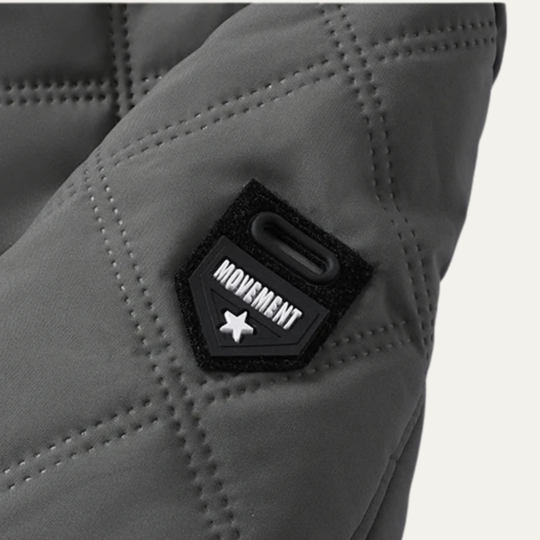 Mens Hooded Overcoat Thick Plush Fleece Lined Warm Fit
