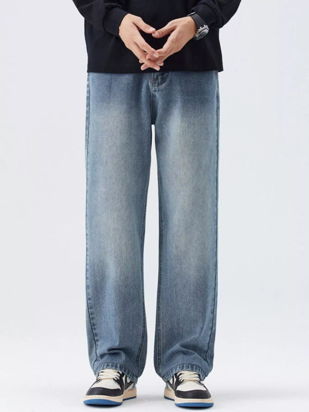 Classic Relaxed Fit Men's Jeans - BritishElegance
