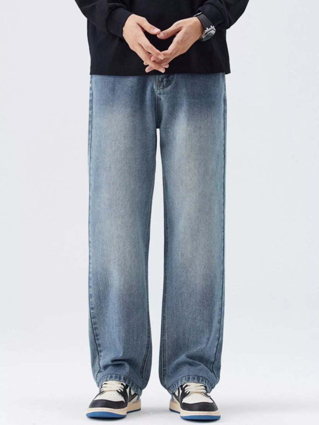 Classic Relaxed Fit Men's Jeans - BritishElegance