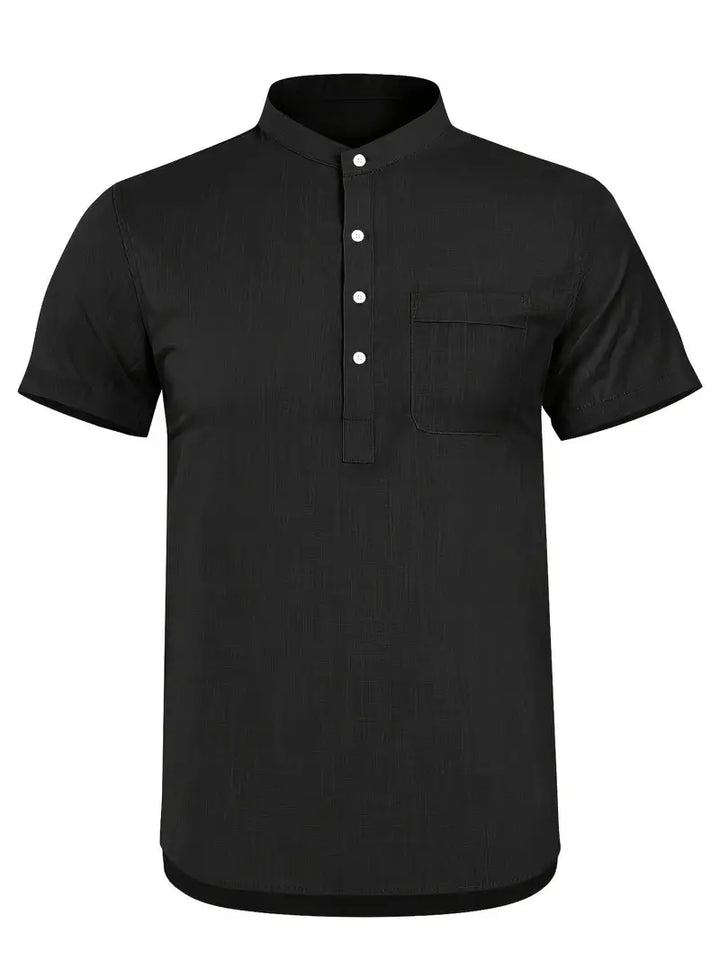 Mens Long-Sleeve Shirt Stylish Regular Fit
