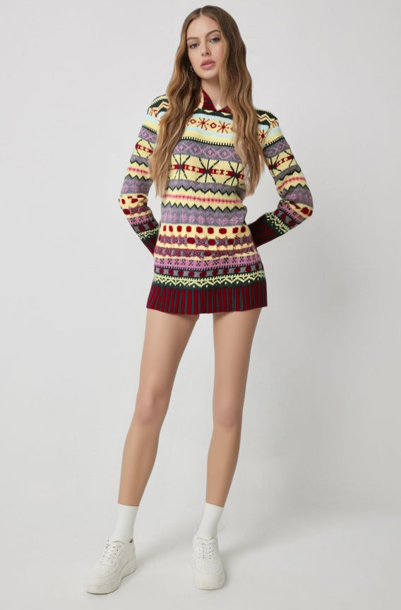 Womens Knit Sweater Cozy Winter Fit - BritishMode