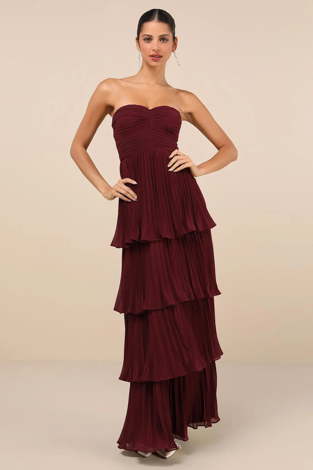 Womens Long Dress Lightweight Comfortable Fit - BritishMode