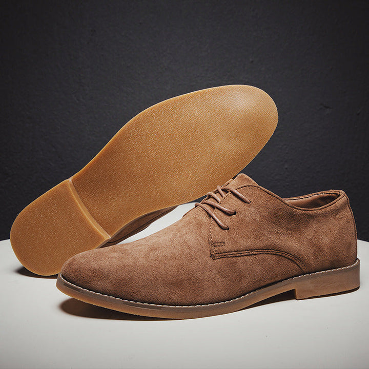 Mens Oxford Shoes Suede Classic Fit