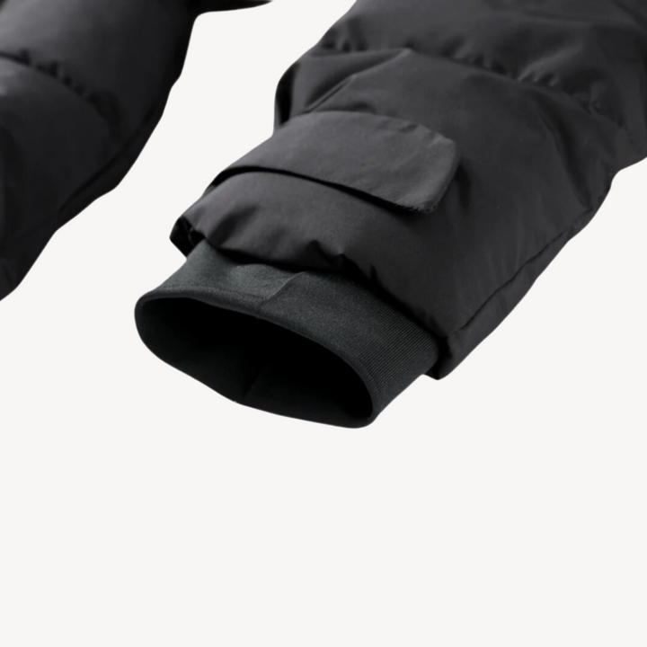 Womens Down Puffer Jacket with Belted Waist