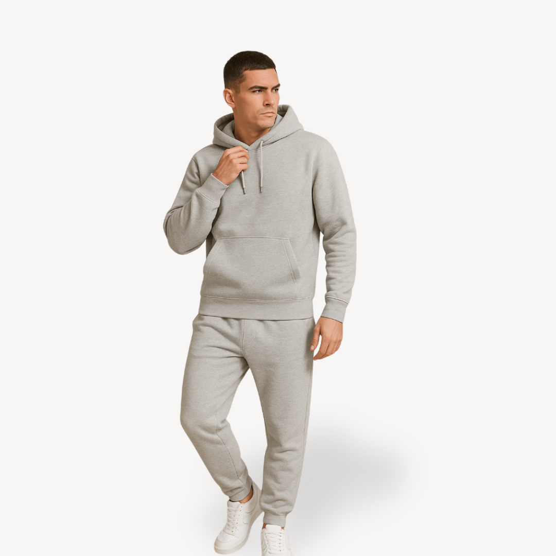 Unisex Hoodie and Jogger Set Cotton Casual Fit