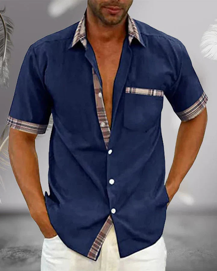Mens Casual Shirt Cotton Modern Fit