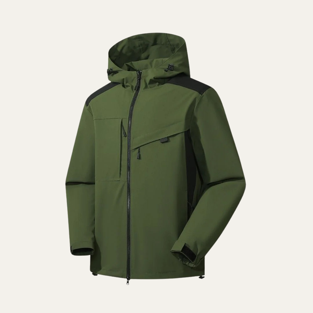 Mens Waterproof Shell Jacket Technical Fit
