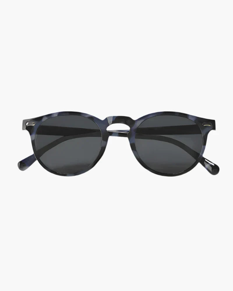 Mens Sunglasses UV Protection Clear Circle Lens