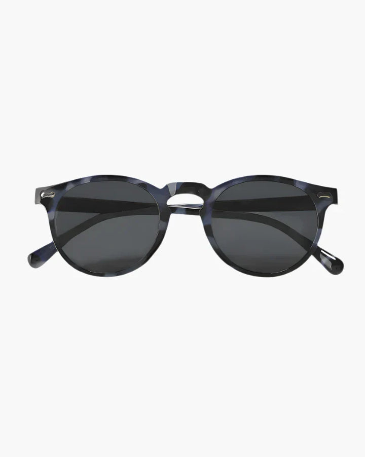 Mens Sunglasses UV Protection Clear Circle Lens