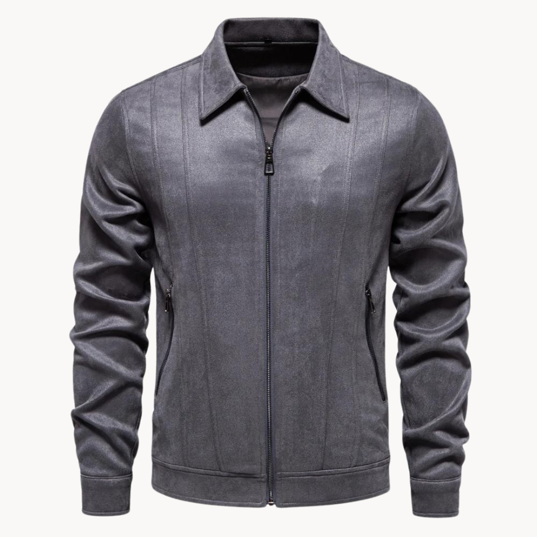 Mens Suede Jacket Classic Fit