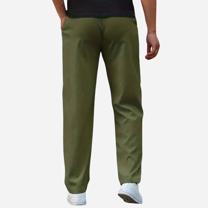 Mens Athletic Trousers Drawstring Loose Fit