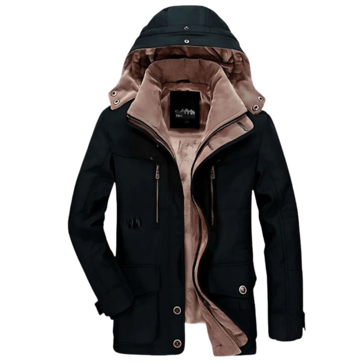 Unisex Winter Jacket Thermal Insulated with Deep Pockets