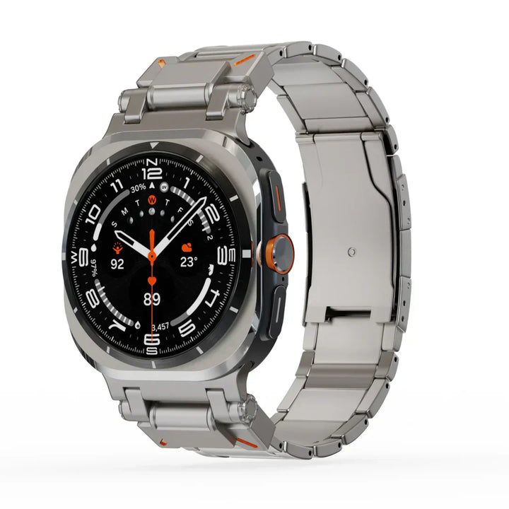 Unisex Metal Watch Band Durable Fit for Galaxy Watch Ultra