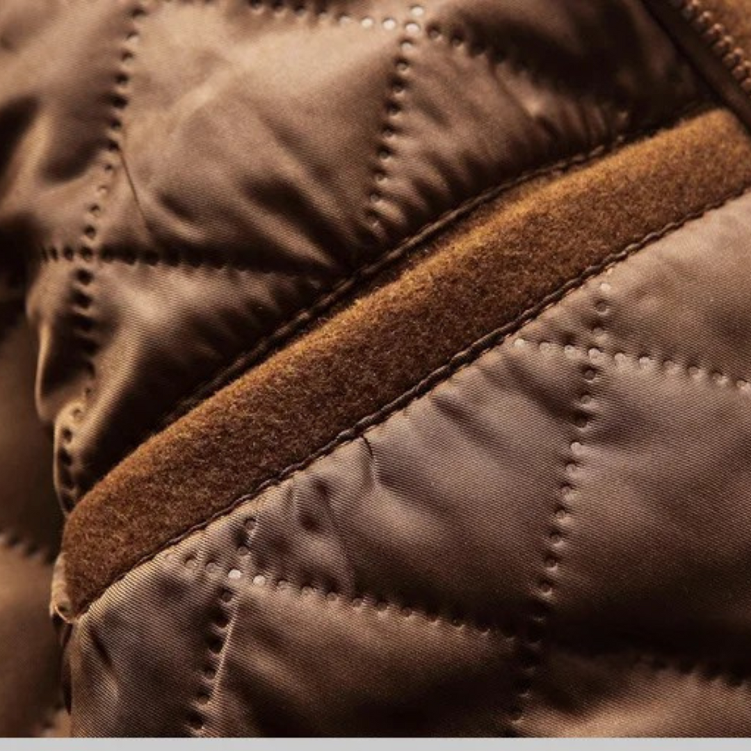 Mens Wool Blend Trench Coat Quilted Lining Classic Fit