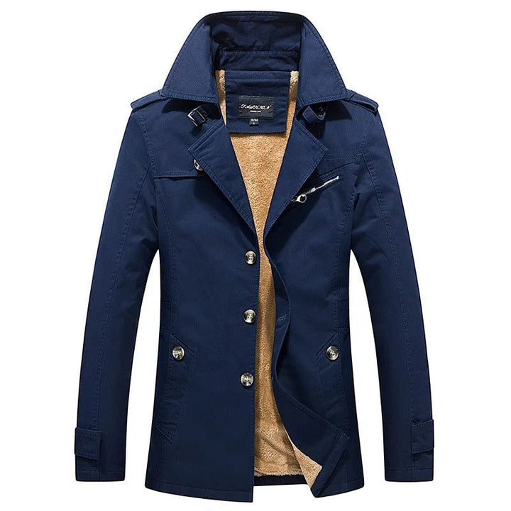 Mens Padded Jacket Warm Insulated Fit