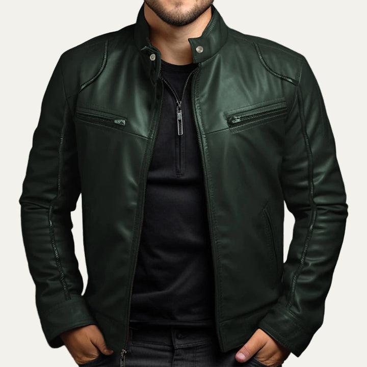 Men’s Classic Racer Leather Jacket