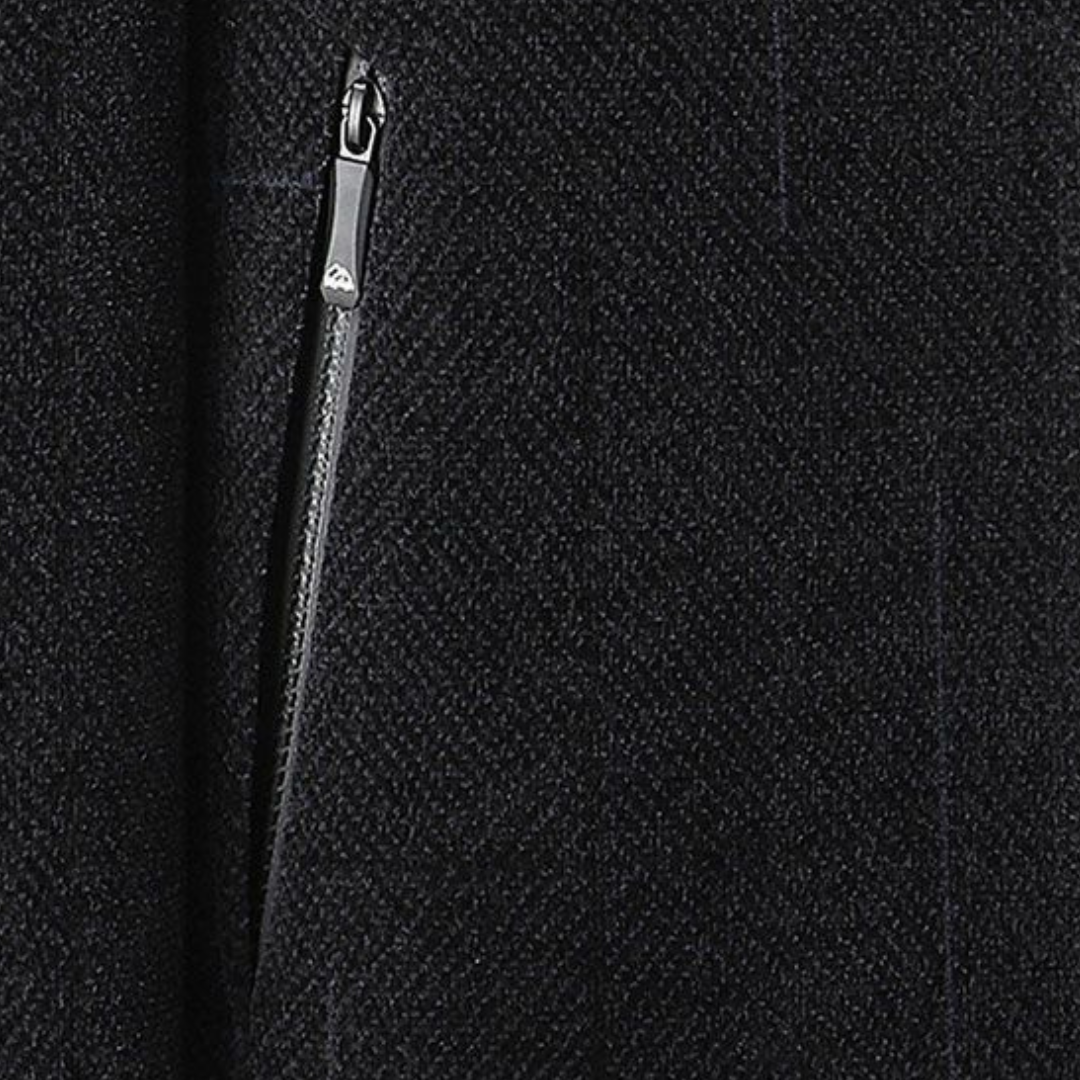 Mens Wool Blend Jacket Fur Lined Warm Outerwear
