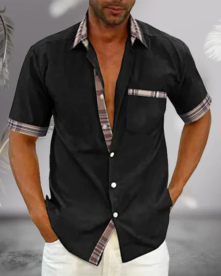 Mens Casual Shirt Cotton Modern Fit