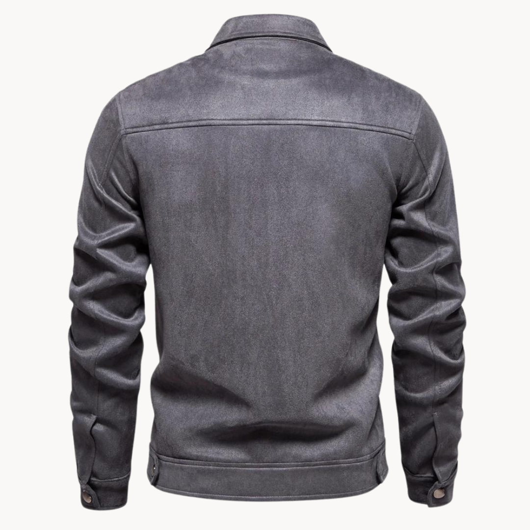 Mens Suede Jacket Classic Fit
