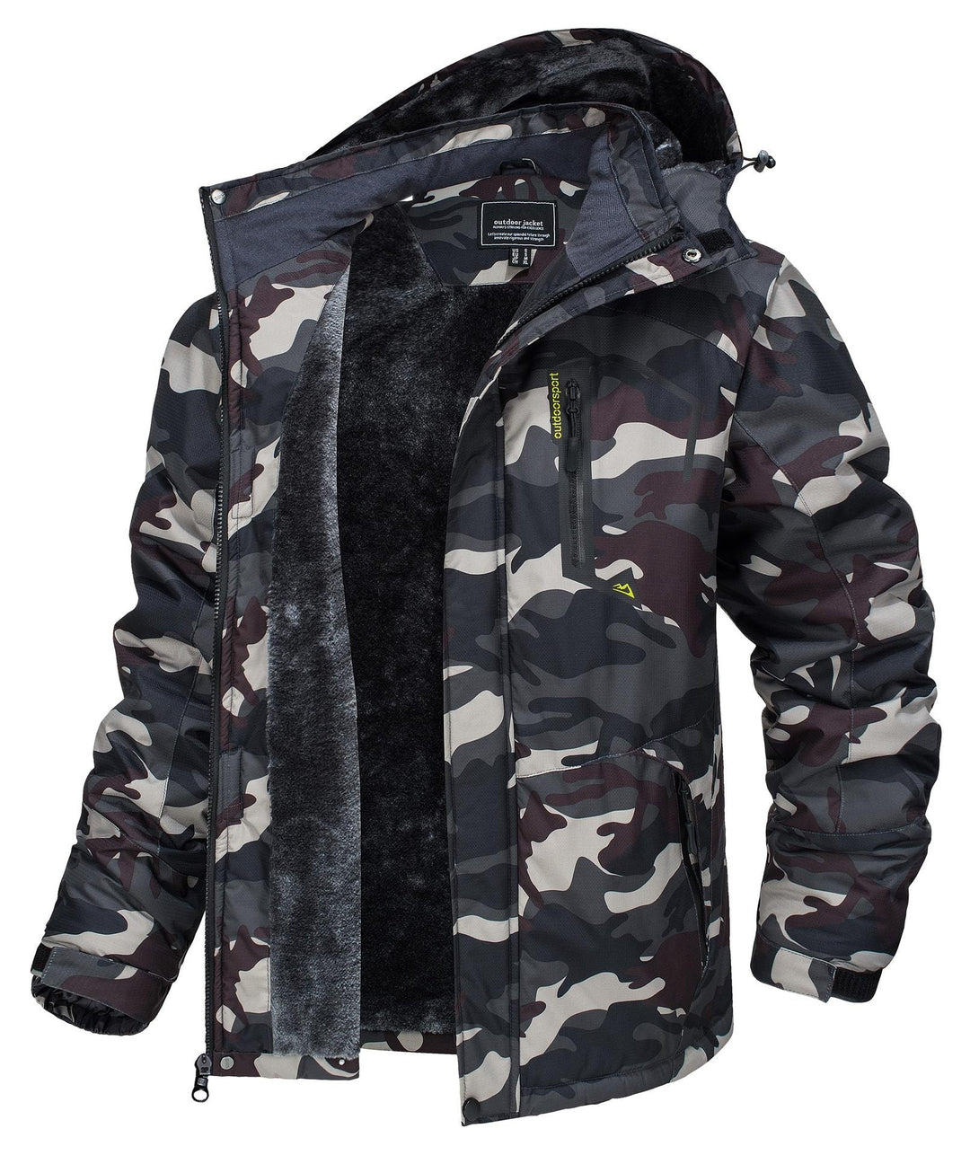 Mens Outdoor Jacket Waterproof Durable Fit - BritishMode