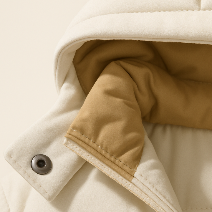 Mens Waterproof Down Puffer Jacket Hooded Parka