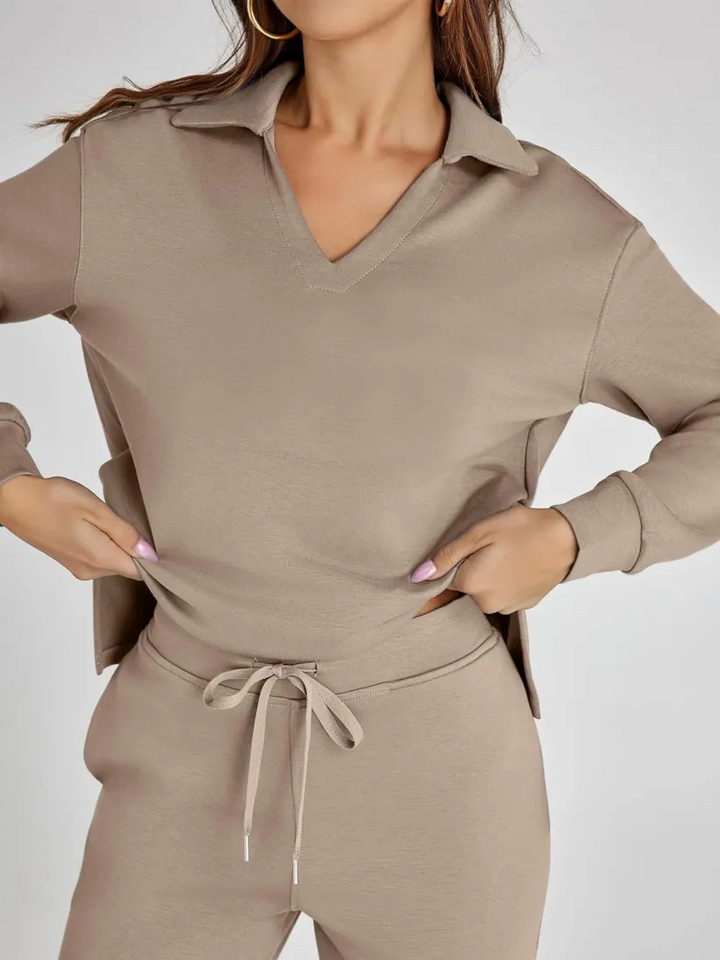 Womens Two-Piece Set Comfortable Relaxed Fit