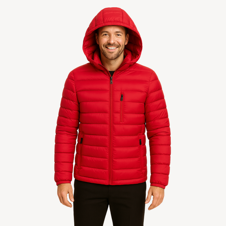 Mens Puffer Jacket Packable Lightweight