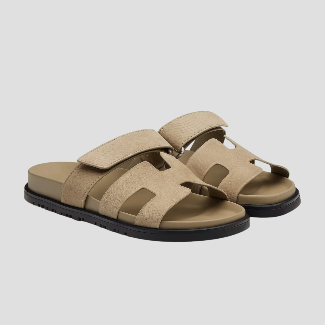 Womens Leather Toe Sandals Comfortable Fit
