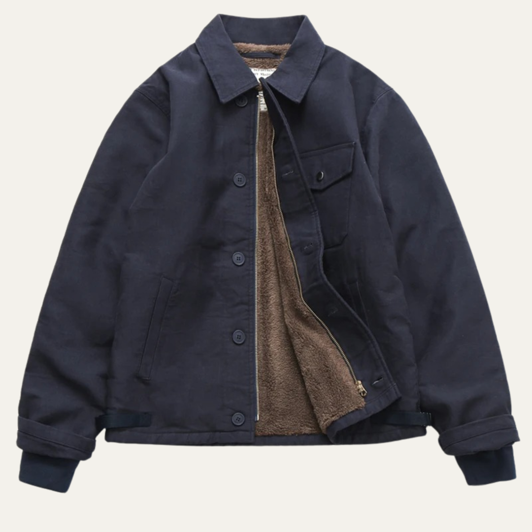 Mens Outdoor Jacket Vintage Workwear Style