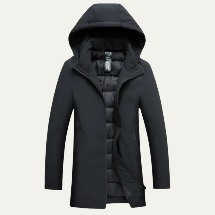Mens Waterproof Winter Parka Coat with Hood