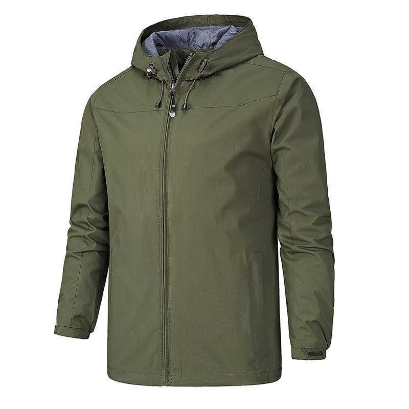 Mens Zip-Up Hoodie Jacket Warm Fit