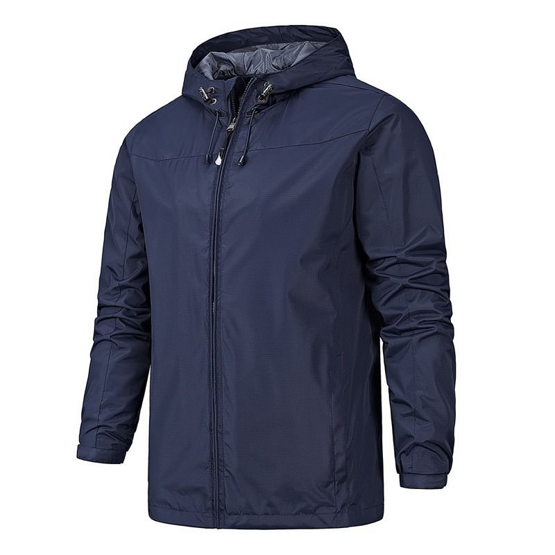 Mens Zip-Up Hoodie Jacket Warm Fit