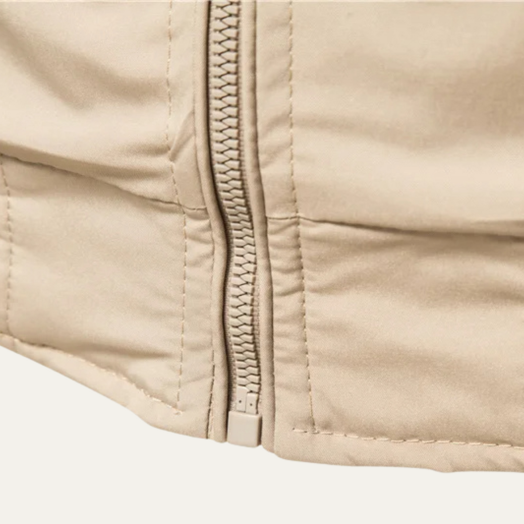Mens Bomber Jacket Lightweight Striped Design